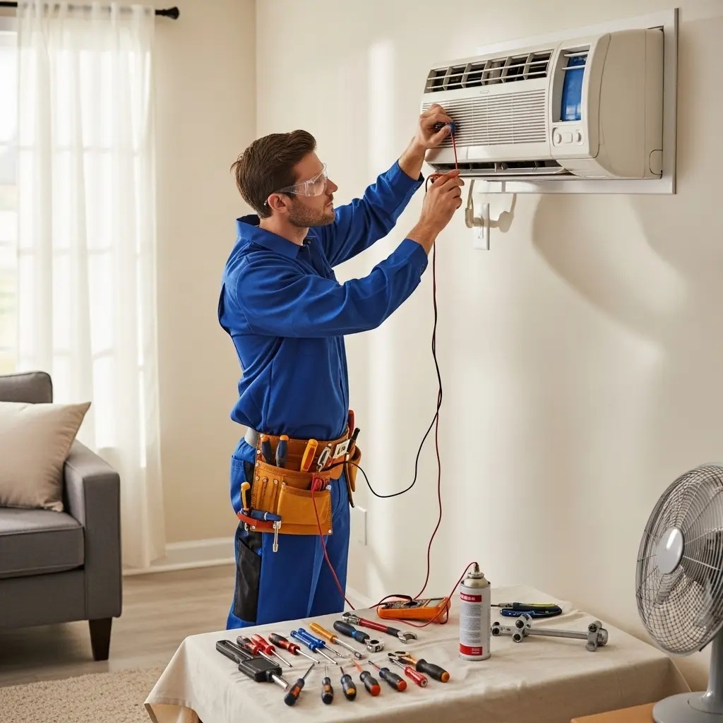 Balçova Eminçelik Eminçelik klima gaz dolumu ve bakım – Enerji verimliliği artırıldı. - Teknik servis örneği